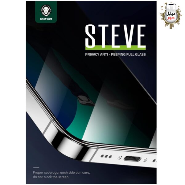 Green 9H Steve Privacy Full Glass Screen Protector خرید