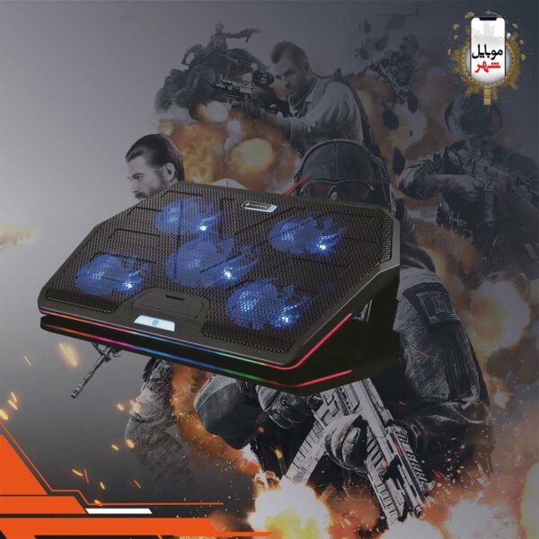 خرید Gaming Cooling Pad With Multi Fan