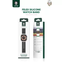 green lion felex silicone watch band