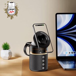 شارژر بی‌سیم ۵ در 1 گرین Green Lion 5 in 1 Wireless Charger