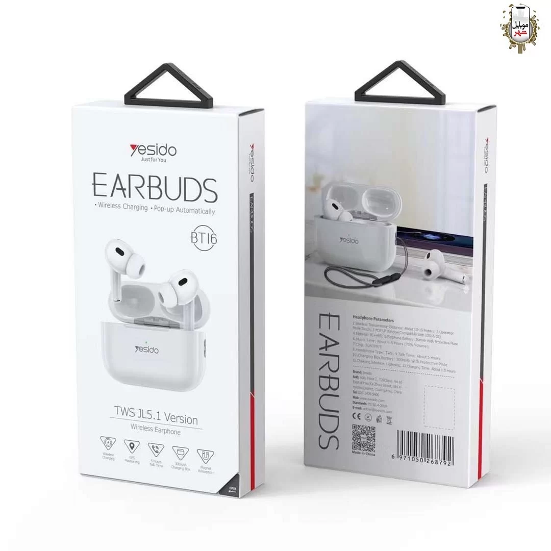 Yesido Earbuds BT16