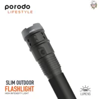 Porodo Slim Outdor Flashlight