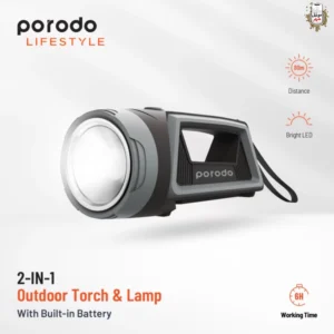 Porodo 2in1 Torch & Lamp PD-LS2IN1TSL