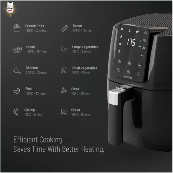 هواپز و سرخ کن بدون روغن پرودو Porodo Advanced Air Fryer