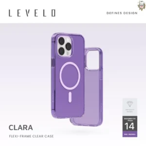 levelo clara magsafe clear case