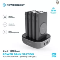 Powerology 4in1 power bank 10000mAh