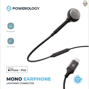 vPowerology mono Eearphone lightening connector