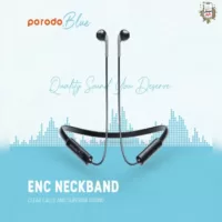 هندزفری بلوتوث گردنی پرودو بلو Porodo Blue ENC Neckband Earphone