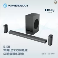 Powerology Audio 5.1CH Wireless Soundbar