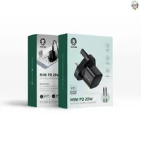 Green mini PD 20w UK plug charger