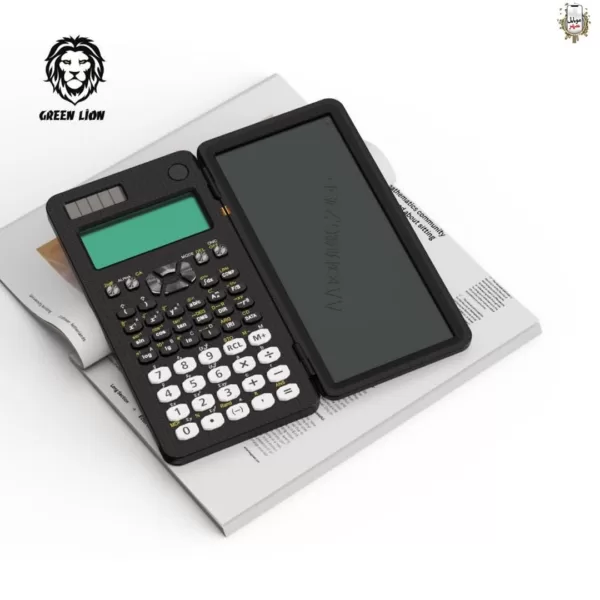 Green scientific calculator & writing pad قیمت