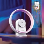 اسپیکر بلوتوثی جوپیتر گرین Green Jupiter Bluetooth Speaker with Table Lamp