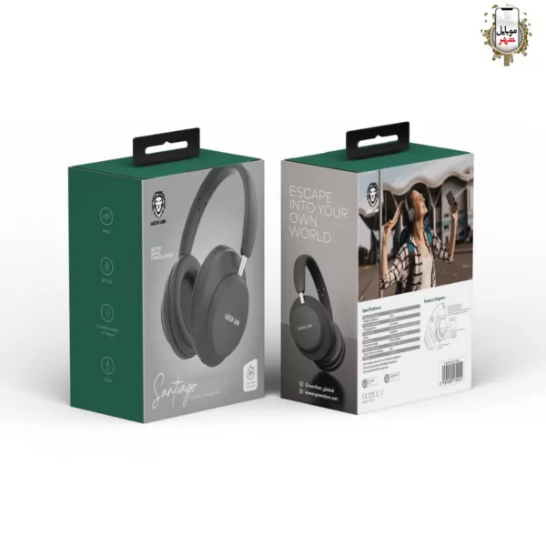 هدفون بلوتوثی Green Santiago Wireless Headphone