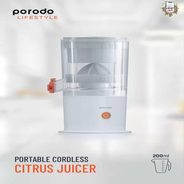 آبمیوه گیری مرکبات شارژی پرودو Porodo Portable Cordless Citrus Juicer PD-LSCJ45
