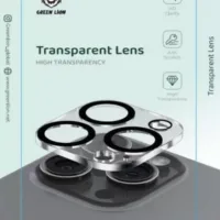 محافظ لنز شفاف گرین Green Transparent Lens 15Pro/15Pro Max