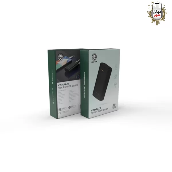 Green Compact 10k Power Bank GL-PB35