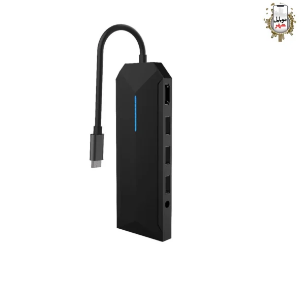 هاب گیمینگ 9در1 پرودو Porodo 9IN1 USB-C Hub 4K Gamers Edition