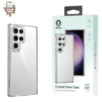 Green Crystal Clear Case S24Ultra