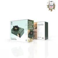 Green 4 Burner Mini Cassette Stove