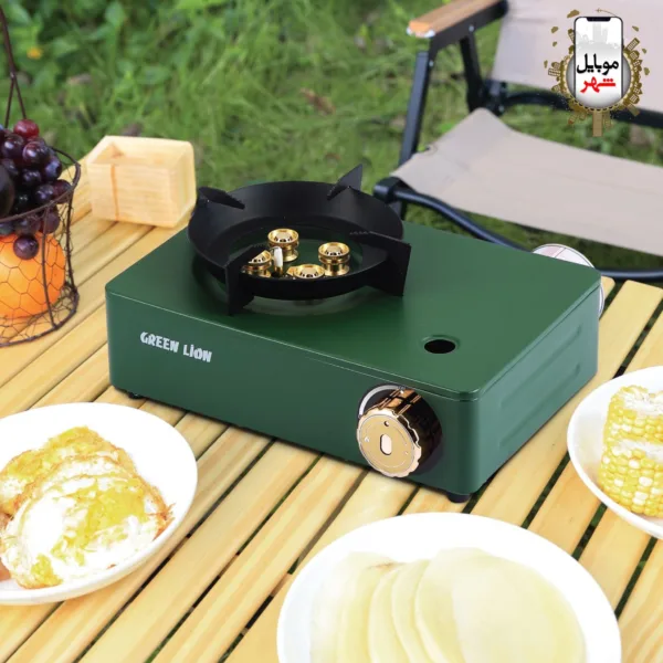 اجاق گاز مینی کاست 4 شعله گرین Green 4 Burner Mini Cassette Stove