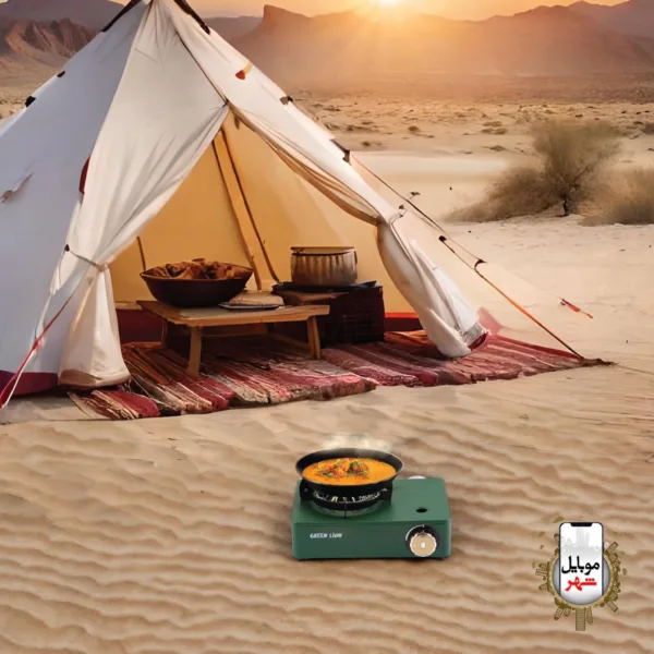 اجاق گاز مینی کاست Green 4 Burner Mini Cassette Stove