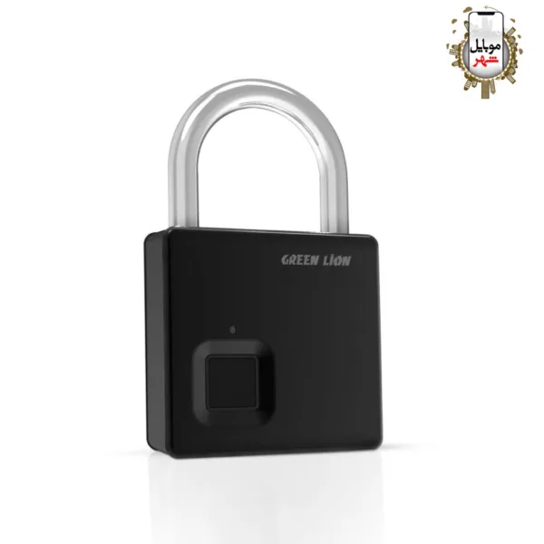 قفل اثر انگشتی گرین Green Fingerprint Padlock GNFPPDLKBK