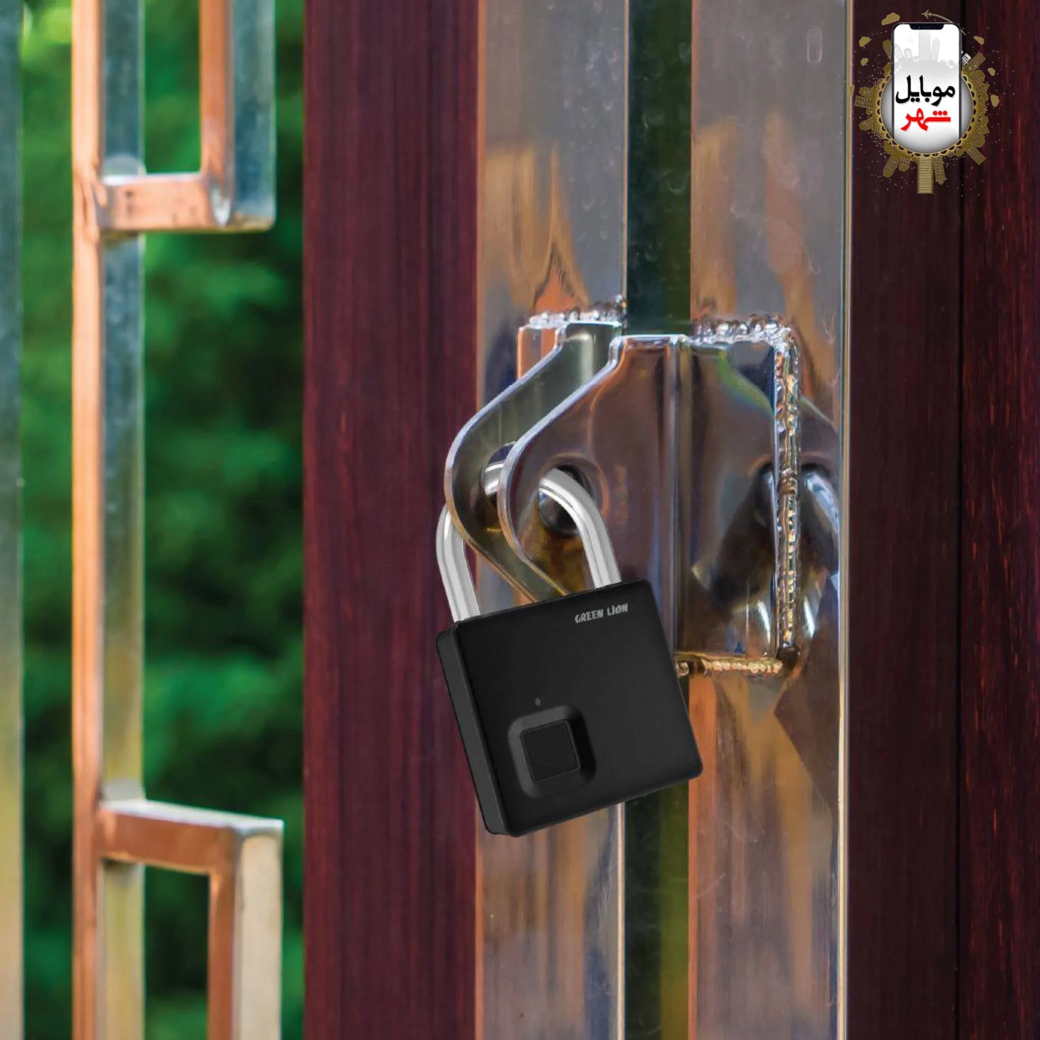 قفل اثر انگشتی گرین Green Fingerprint Padlock