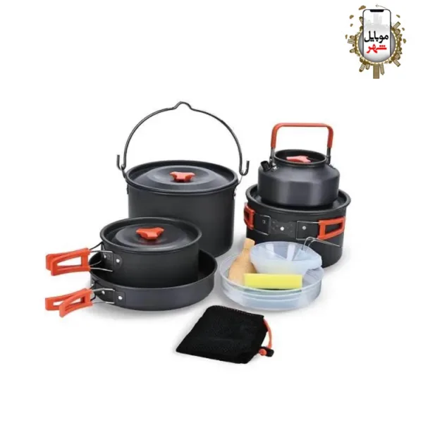 ست وسایل آشپزی کمپینگ گرین Green Camping Cookware Set