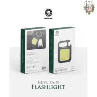 Green Keychain Flashlight 300LM 500mAh