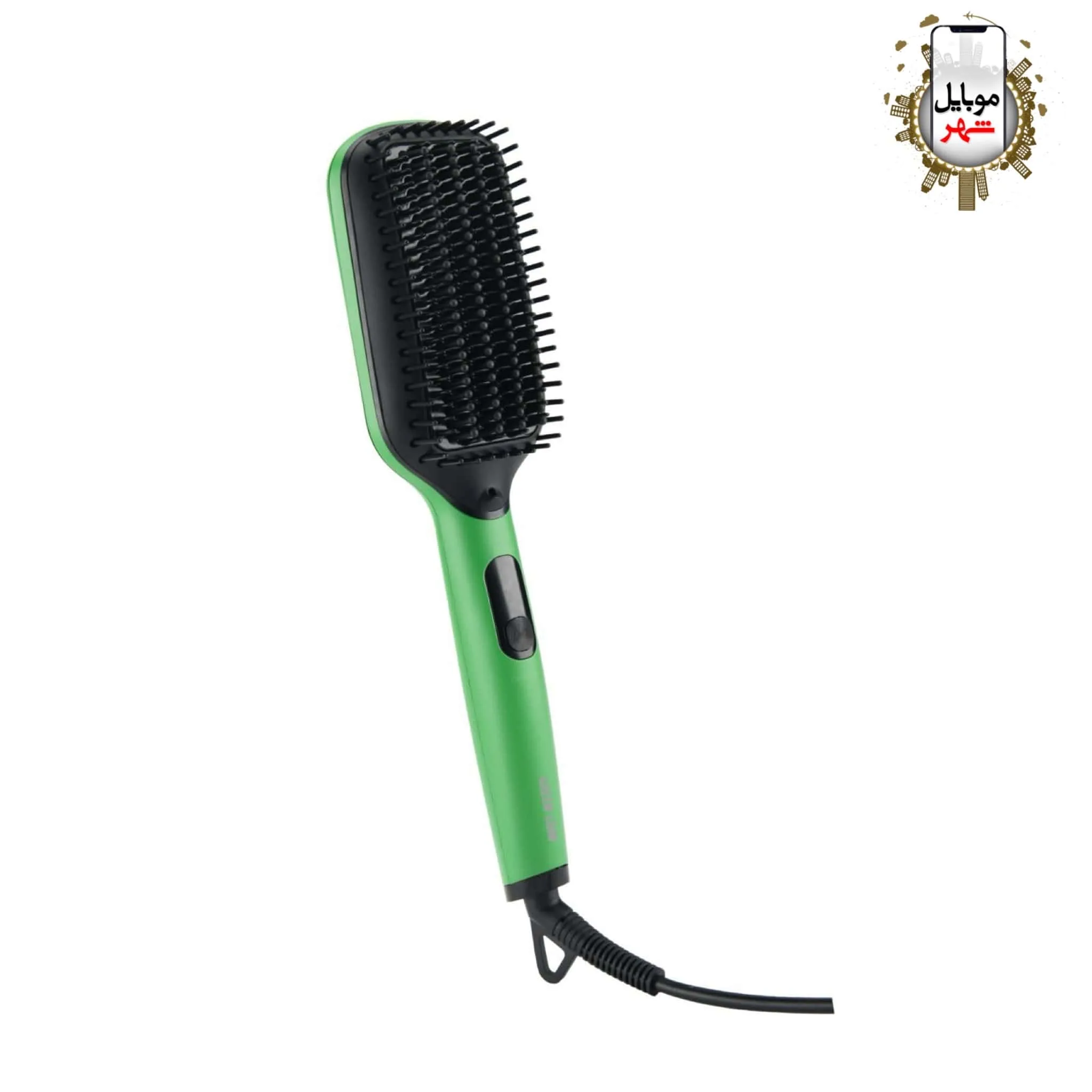 برس حرار تی صاف کننده مو گرین Green Hair Straightener comb