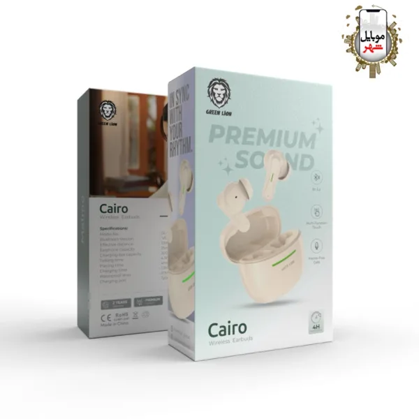 هندزفری Green Cairo Wireless Earbuds