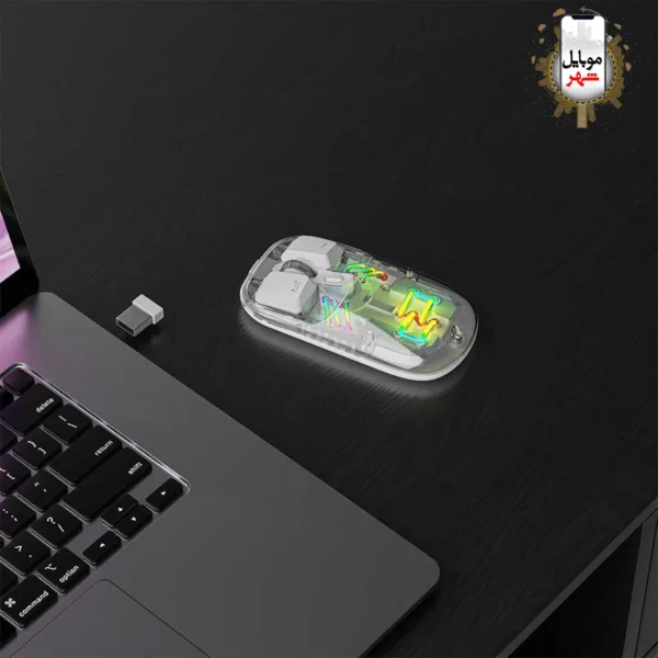 Porodo Transparent Wireless Mouse