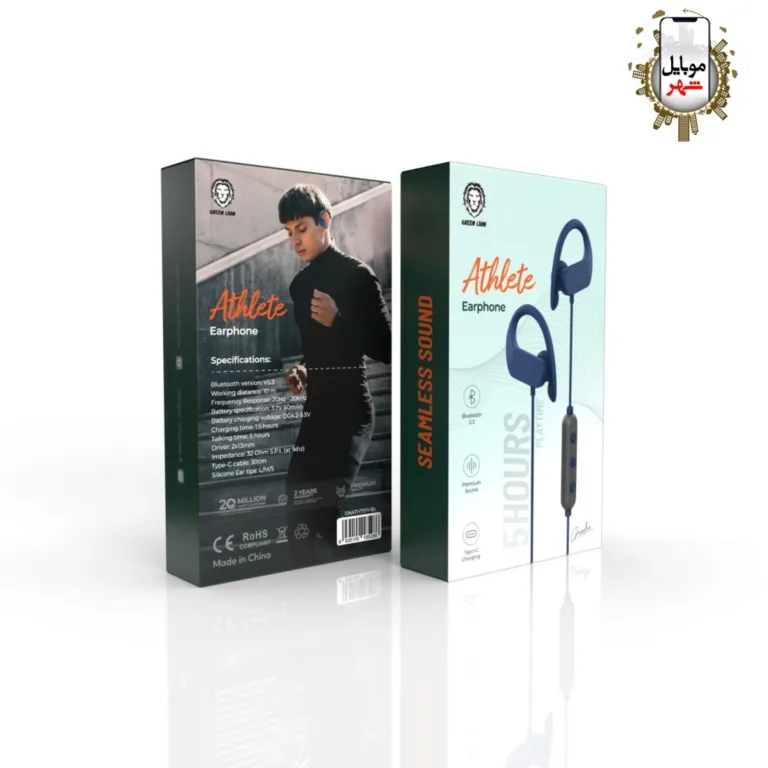 Green Athlete Earphone