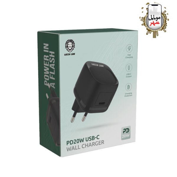 Green PD20W USB-C Wall Charger GL-W22B