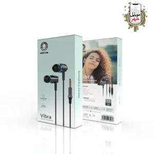 Green Vibra Stereo Earphone