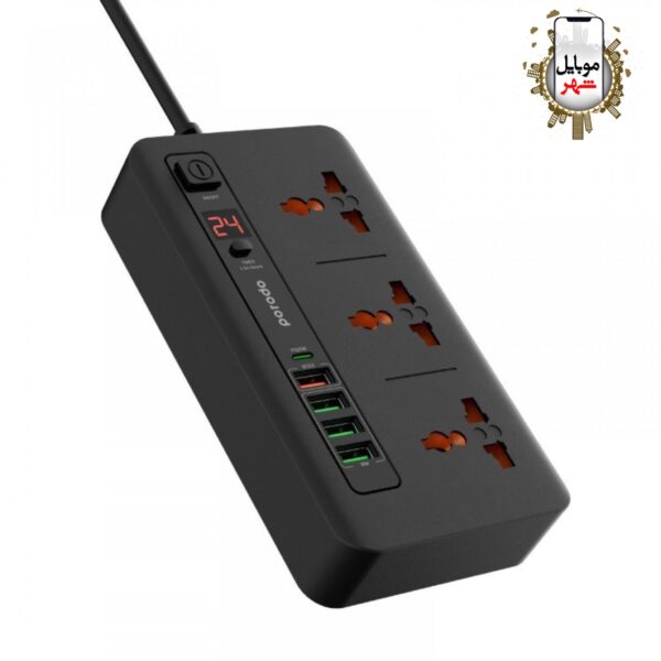 Porodo Multi-Port Power Hub 4USB-C/USB-C PD-FWCH013