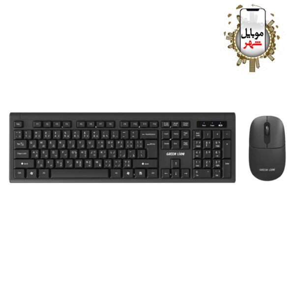 Green Lion GKM-200 Wireless Keyboard & Mouse