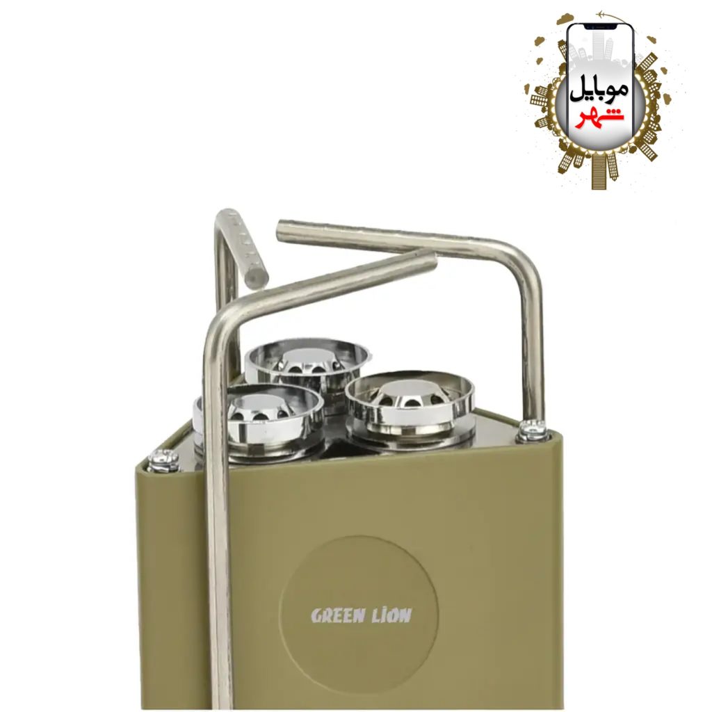 اجاق گاز کمپینگ تاشو ۳ شعله گرین Green 3-Burner Foldable Camping Stove