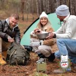 اجاق گاز کمپینگ تاشو ۳ شعله گرین Green 3-Burner Camping Stove