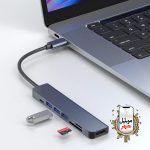 هاب یو اس بی سی 7در1 گرین لاین Green Lion 7-in-1 USB-C Hub