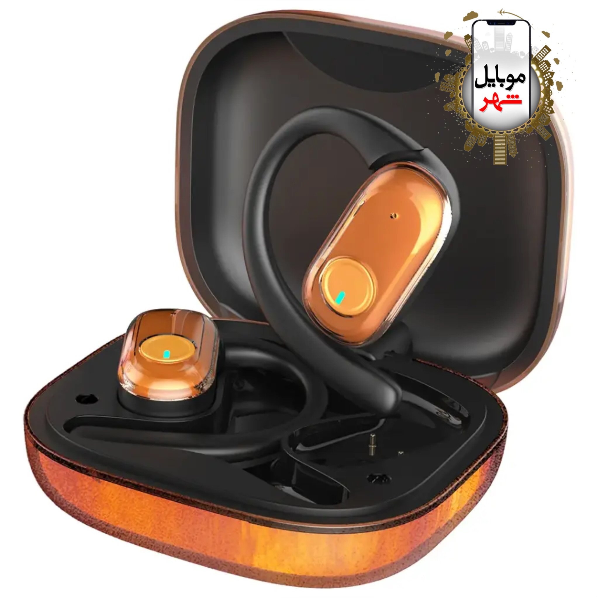 photo-output Green Catania Open Ear Headphones
