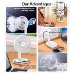 خرید پنکه رومیزی YF16 یسیدو YESIDO YF16 DESKTOP FAN