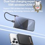YESIDO YP78 Wireless Charging 10000mAh Power Bank خرید