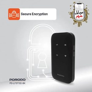 مودم جیبی LFST132 پرودو Porodo Pocket Router 4G LTE | WiFi 6