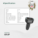 Green Lion Quad Port 70W Car Charger