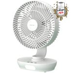 پنکه رومیزی ۸ اینچی قابل شارژ گرین Green 8" Desktop Fan Rechargeable