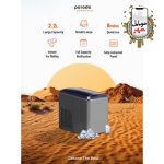 Porodo Lifestyle Portable Outdoor Ice Cube Machine 2.2L 12kg قیمت
