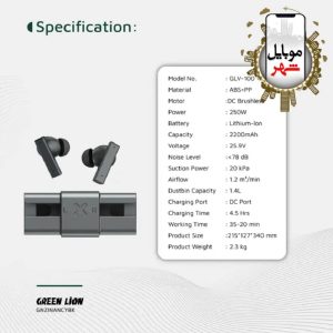 Green Lion ZINC Y Metal خرید Earbuds TWS with ANC