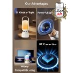 عمده اسپیکر بی سیم چراغ دار یسیدو Yesido YSW26 LED Light Wireless Speaker
