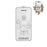 Green Lion 9H Steve Matte Privacy Glass for iPhone 16 Pro/Pro Max